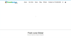 Desktop Screenshot of freshjuiceglobal.com